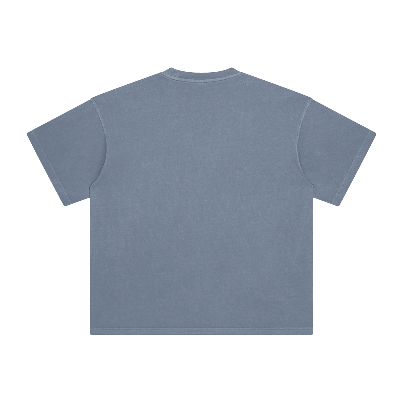 Enzyme Washed T-Shirt (Steel Blue)