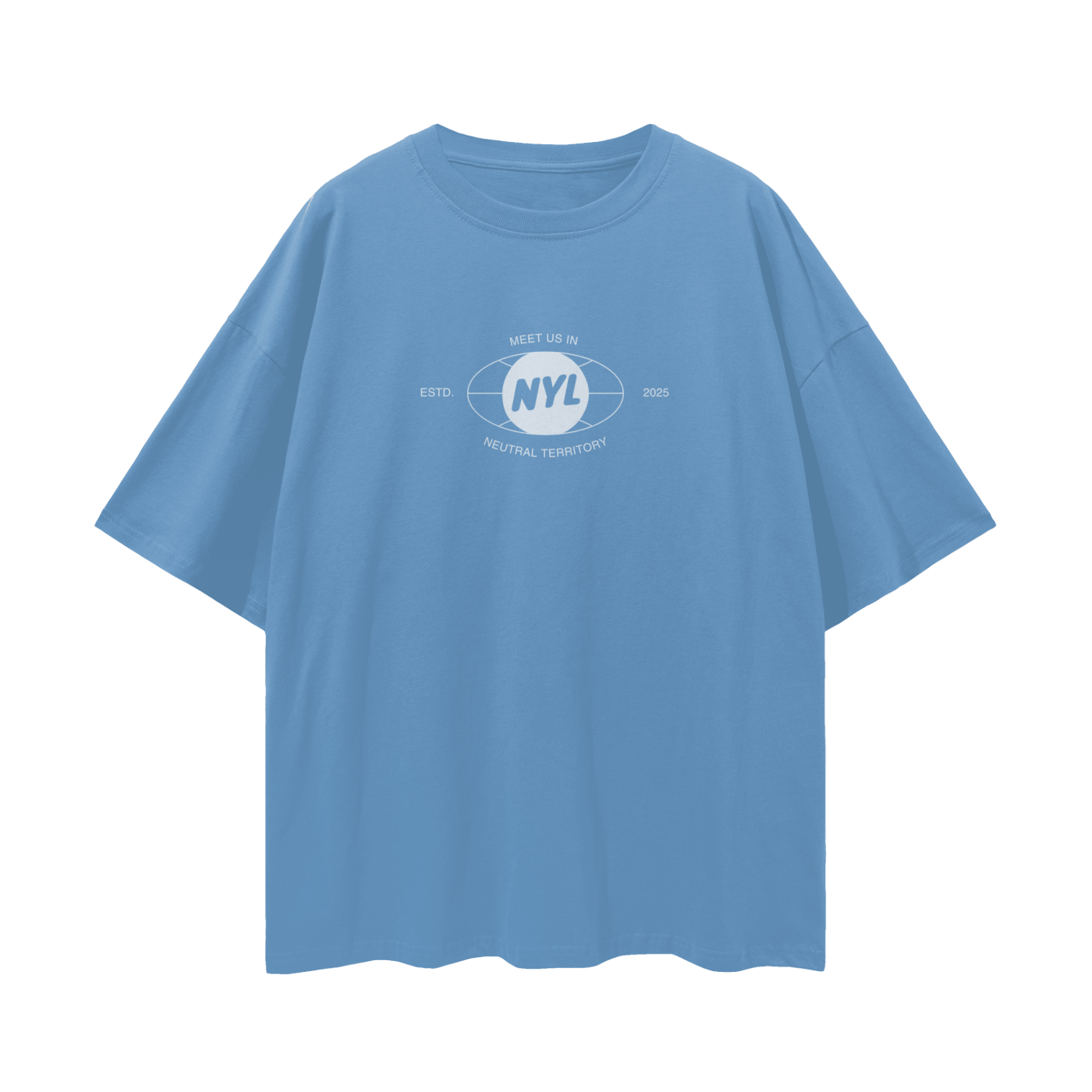 Oversize Deep Drop Shoulder Tee - 190 GSM