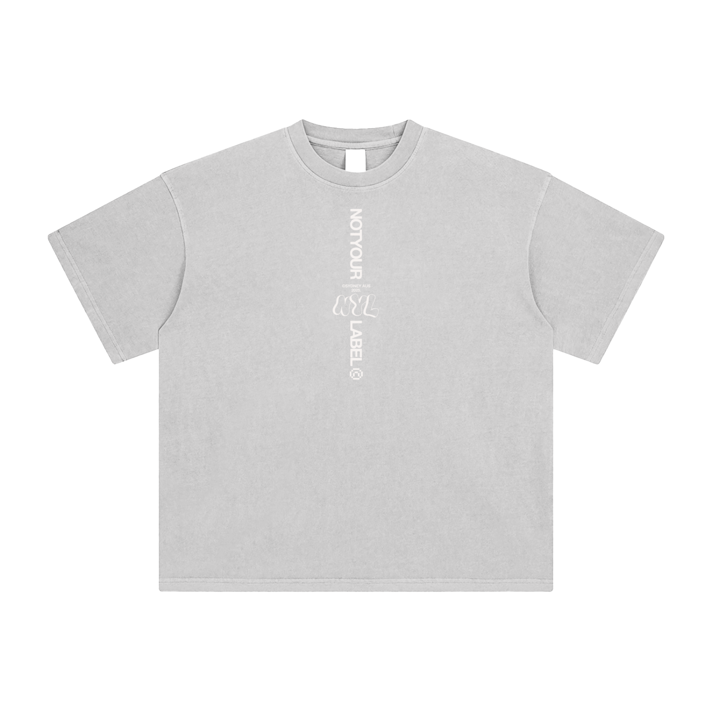 Enzyme Washed T-Shirt (Grey)